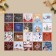 Set of postcards-Mini "New Year", 20 pieces, 7 x 7 cm, New Year