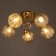 Erion chandelier 5he27 40W gold 56x56x22 cm Bayerlux
