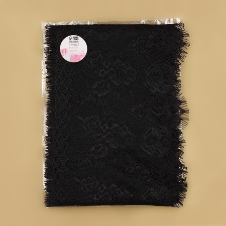 Lace cilia, 150 mm × 3 ± 0.5 m, black color-3