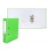 A4, 75 mm registrar, calligrata, PVC, embossing "Len", metal edging, pocket for a spine, collected, light green, mix