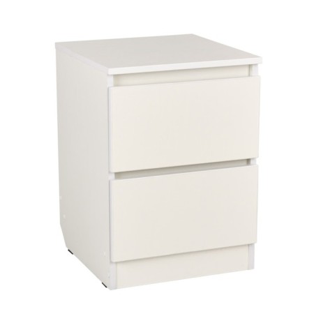 Bedside table Polini Kids Simple 1935, white color