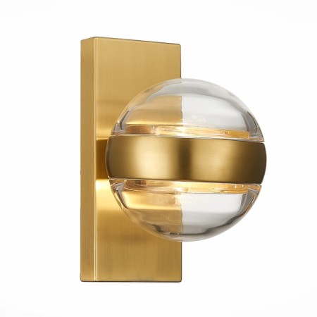 Wall lamp ST LUCE. SL1156.301.01. Bala. 1x5 W, G9, 4000K, 15x25 cm, brass color-3