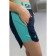 Women's shorts, size 50, dark blue color, turquoise