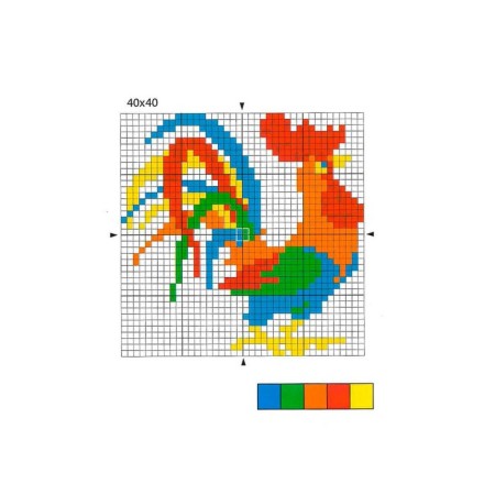 Set for creativity. Embroidery, mix-9