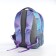 Backpack from textiles on lightning, Erich Krause, 1 pocket, lilac color