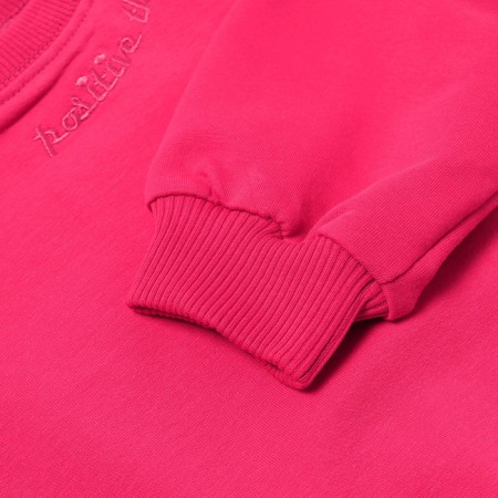 Kit for girls (sweatshirt, trousers), raspberry color, height 104 cm-2