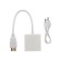 Adapter Rexant, HDMI - VGA, + cord 2xjack 3.5, white