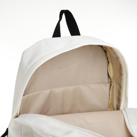 Youth backpack from lightning textiles, 4 pockets, white color-5