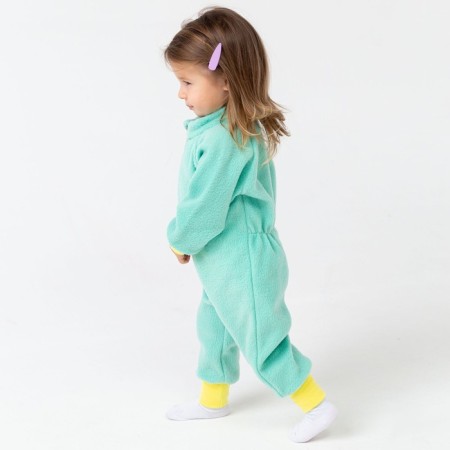 Combineson for children, mint color, height 110 cm-6