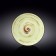 Round plate Wilmax England Spiral, D = 25.5 cm, pistachio color