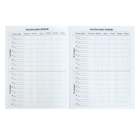 Universal diary for grades 1-11, "sneakers", solid cover 7BC, glossy lamination, 40 sheets-4
