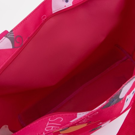 Bag beach on lightning, pink color-2