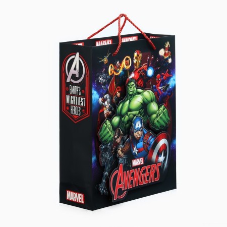 Gift package 3D 40x31x11.5 cm, Avengers-1
