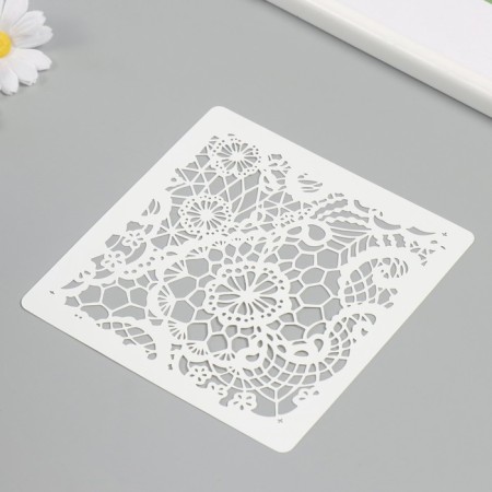 Stencil "Ornament" 15x15 cm-1