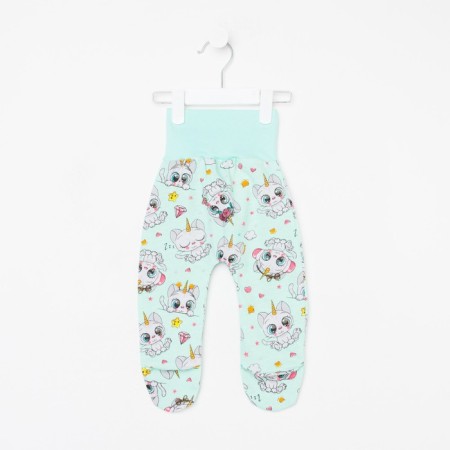 Children's sliders, mint color, height 74 cm-1