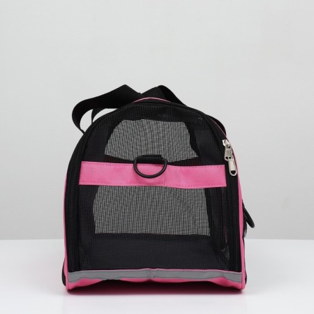 Meser-carrier bag, 43 x 21 x 30 cm, pink-5