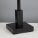 Table lamp "Cold" 1x40W E27 black 16x16x34cm