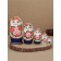 Nesting doll "pink bouquet" 5 puppet