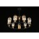 Suspended chandelier Stefani E14 + GU10 360W