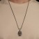 Coop "Skull" Siamese, color black silver, l = 70 cm