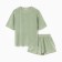 Women's costume (T -shirt and shorts) KAFTAN PLUSHY p. 48-50, green