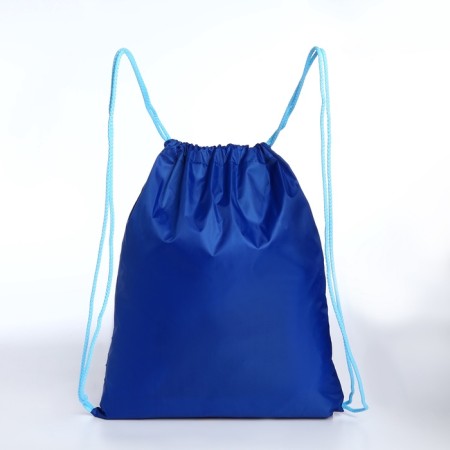Bag for shoes on the lace, blue color-1