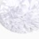 Outlet. Bant for hair on elastic band, white, 11 cm, kitty Marie