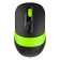Mouse A4Tech FSTYLER FG10CS AIR Black/Green optical (2000DPI) Silent Wireless USB 1033858