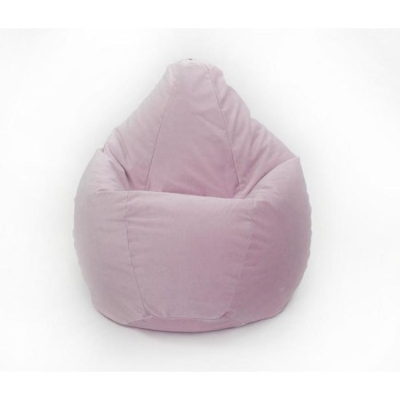 Mear-pear chair, size 90x70 cm, pink color, velor-1