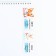 Magnetic bookmarks 4 pcs in the Corgi postcard
