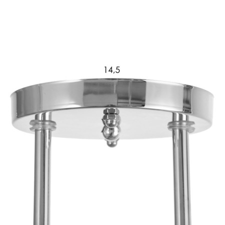 Causte "Nora" 2x60W E27 chrome 50x22x26cm-7