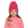 Hat for girls, size 48-50, raspberry color