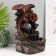 The desktop fountain from the network, backlight "Dragon on the rock" 15x18x35 cm