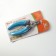 Coogers of the side with 2 holes, large, blue