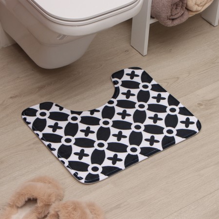Bathroom mat Ethel "Pattern", 50x40 cm, velor-6