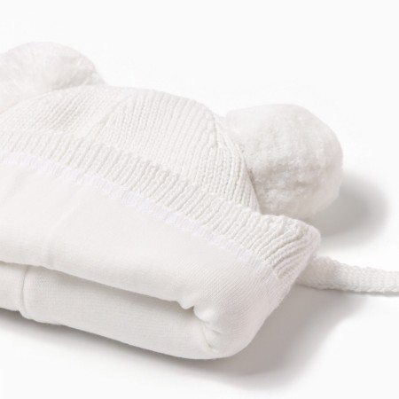Children's hat minku rr 42-44, milk color-5
