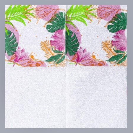 Napkins single -layer “leaves”, 24 × 24 cm, in a set of 20 pcs.-3