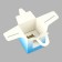 Capcake box, confectionery packaging, 1 cell "Blue Gradent", 9 x 9 x 11 cm