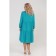 Female dress, size 54, turquoise color