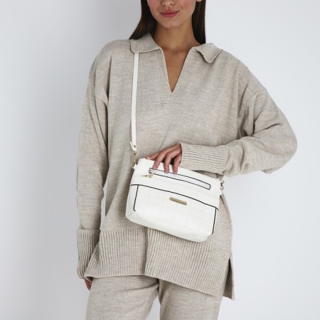 Bag Cross-Bodi with a zipper, dairy color-7