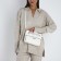 Bag Cross-Bodi with a zipper, dairy color
