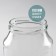 Glass Bank TO-100 mm, 2 l