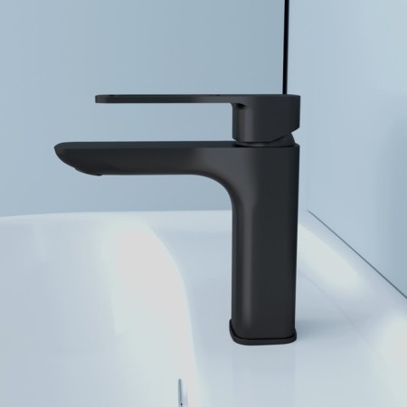 Mixer for the IDDIS Slide Slibl00i01 sink, single -legged, pour height 109 mm, black-4