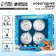Set for creativity Christmas balls for coloring “Let dreams come true”, set 4 pcs