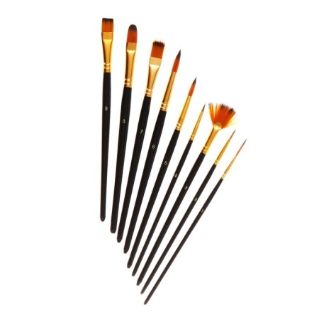 Calligrata tiring set, nylon, 15 pieces, in a pencil case-20