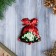 Soft suspension "Bell - festive overflow" 9*10 cm, mix
