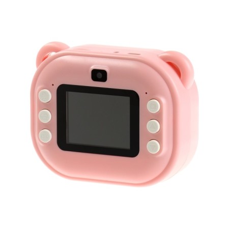 Mini-printer with a camera LPR-21, tour, tape, strap, pink-3