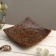 Sakufo dish 18x18x5 cm coconut