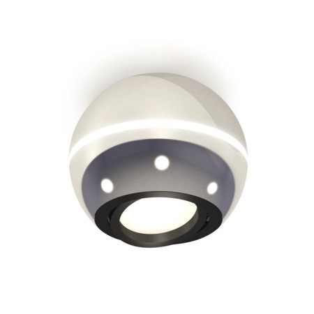 Rogue lamp Ambrella Light, XS1104010, MR16 GU5.3 LED 3W, 4200K, silver color, black