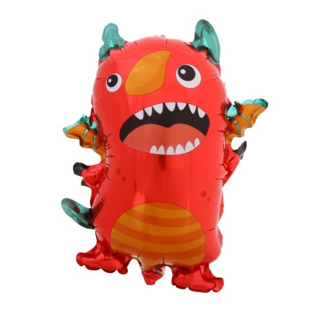Foil ball 14 "Good Montrikon", Red-1
